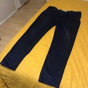 Zara Navy Blue Trousers size 38 US slim fit